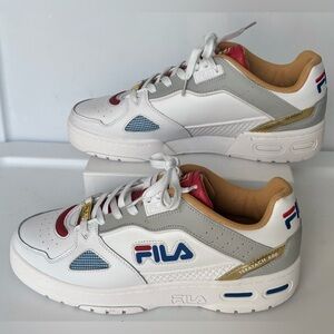 Fila Teratach 600 White Sneakers Shoes in Multi Colored Size 10 NWOB